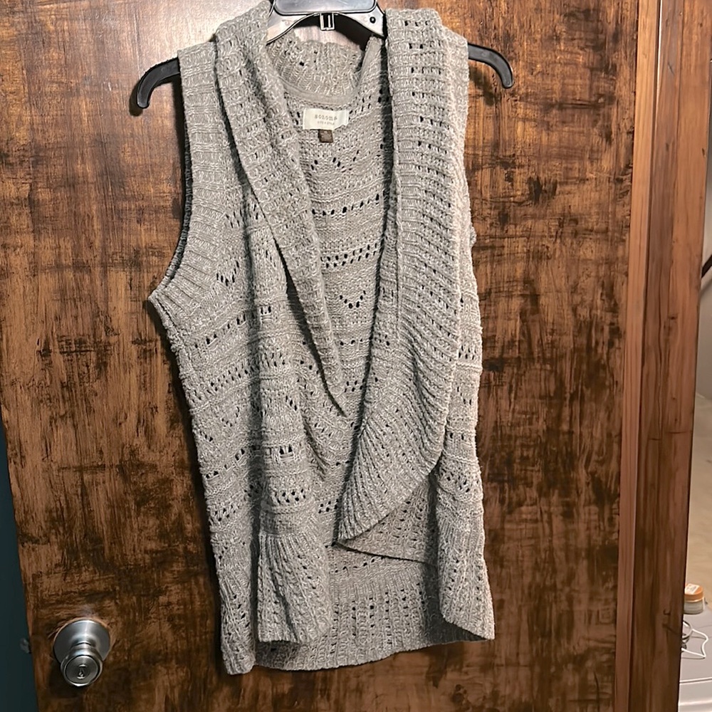 Crochet vest